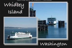 PC 1074 Coupeville dual Ferry Postcard